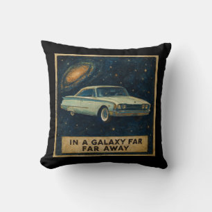 Retro Cruiser in Deep Space Cushion