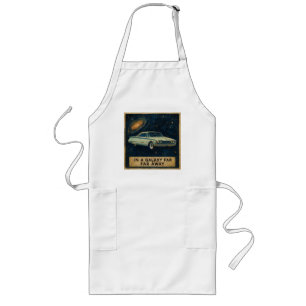 Retro Cruiser in Deep Space Long Apron