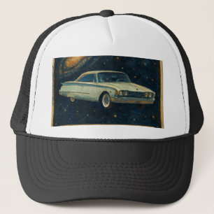 Retro Cruiser in Deep Space Trucker Hat
