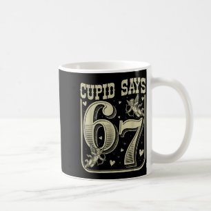 Retro Cud Says 67 Funny 67 Valentine Couple Matchi Coffee Mug