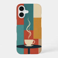 Retro Cup on Rounded Table
