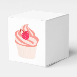 Retro Cupcakes Favour Box