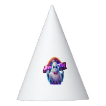 Retro Cute Halloween Ghost Artwork – Neon 