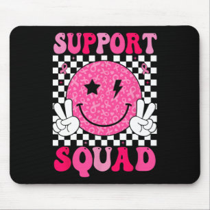 Retro Cute Skeleton Hand Boop Dog Funny Halloween Mouse Pad