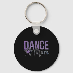 Retro Cute Sparkle Dance Mum Funny Mum Mama Mother Key Ring