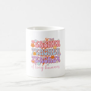 Retro cute teacher coffee mug