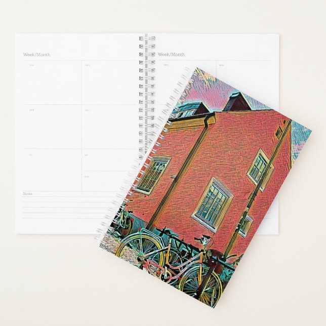 Retro cycling artwork planner (Display)