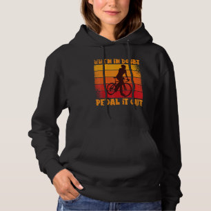 Retro Cycologist Biking Cycling Racing Bicycle MTB Hoodie