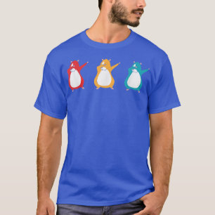 Retro Dabbing Guinea Pigs Rodent Owner Pet Animal  T-Shirt