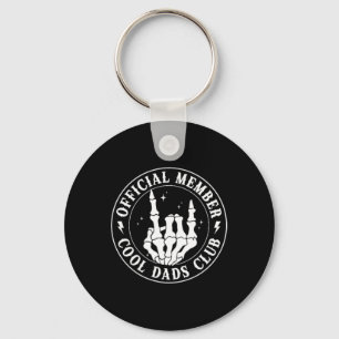 Retro Dad Birthday Mens Fathers Day Cool Dads Club Key Ring
