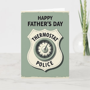 Retro Dad Gauge Fathers Day Card