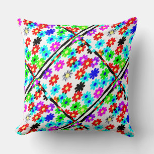 Retro Daisies Cushion