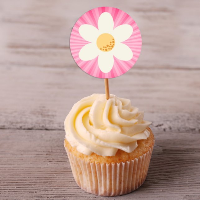 Retro Daisy Flower Sticker | Groovy 70s Boho Flora (Creator Uploaded)