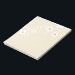 Retro Daisy Notepad<br><div class="desc">Retro Daisy design.</div>