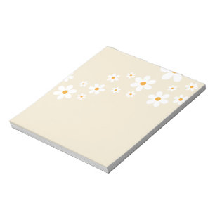 Retro Daisy Notepad