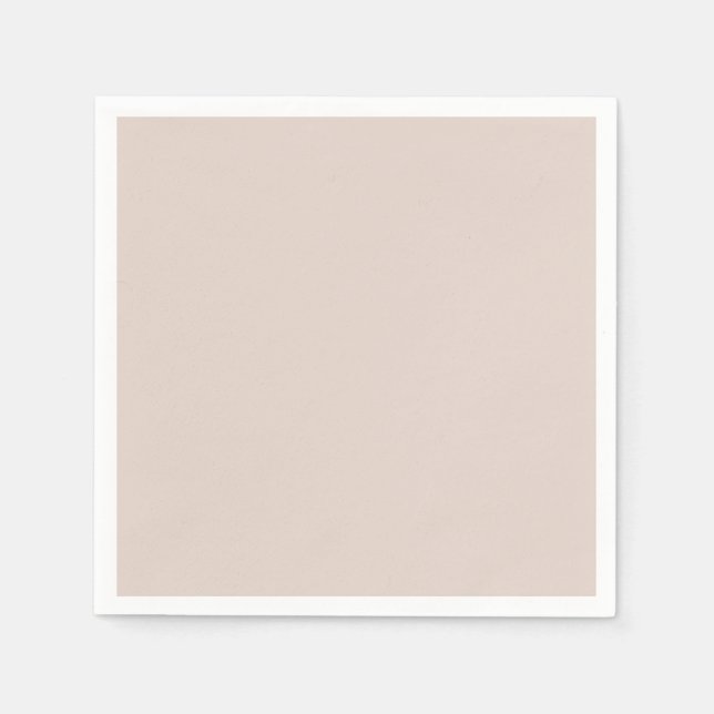 Retro daisy tan pink boho napkin (Front)