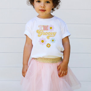 Retro Daisy Two Groovy @nd Birthday T-Shirt