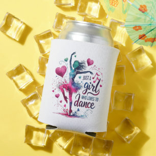 Retro Dance Just A Girl Who Loves to Dance Can Cooler