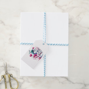 Retro Dance Just A Girl Who Loves to Dance Gift Tags
