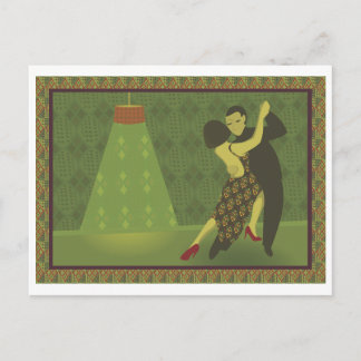 Retro Dance Post Card