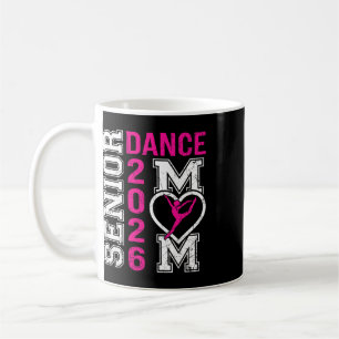 Retro Dance Senior Mum 2026 Dancing Senior Mum Cl  Coffee Mug