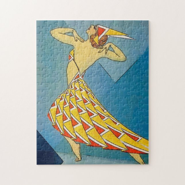 Retro Dancer Jigsaw Puzzle (Vertical)
