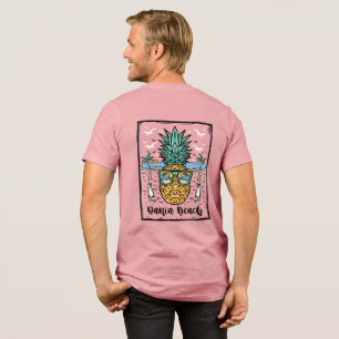 Retro Dania Beach Florida Tri-Blend Shirt