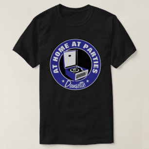 Retro Dansette Bermuda record player T-Shirt