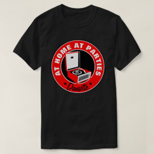 Retro Dansette Bermuda record player T-Shirt