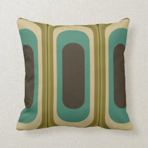 Retro decorative pillow 70s 60s