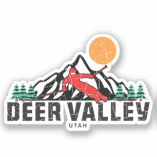 Retro Deer Valley Ski