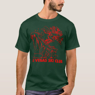 Retro Defunct 80s Las Vegas Ski Club T-Shirt