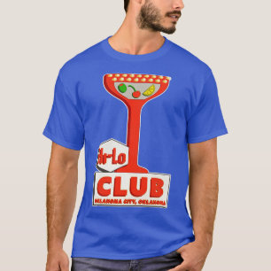 Retro Defunct HiLo Club Oklahoma Bar Sign T-Shirt