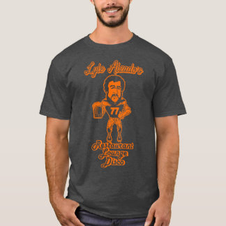 Retro Defunct Lyle Alzados Restaurant Lounge Disco T-Shirt