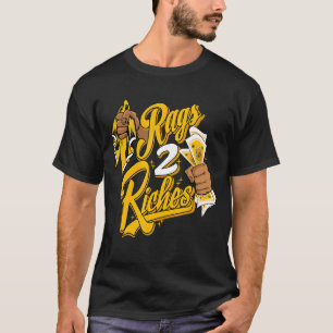 Retro Del Sol 13s Tee Streetwear Rag 2 Riches 13 D