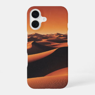Retro Desert Dunes iPhone 16 Case