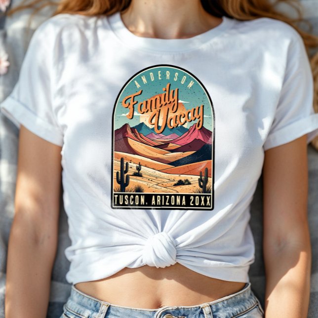 Retro Desert Family Vacation ID1134 T-Shirt (Creator Uploaded)