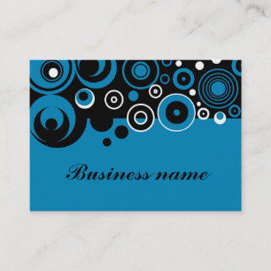 Retro design business card