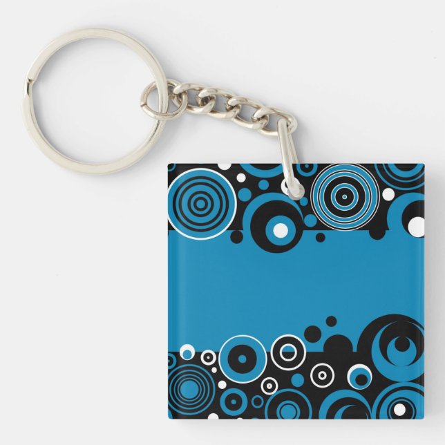 Retro design key ring (Front)