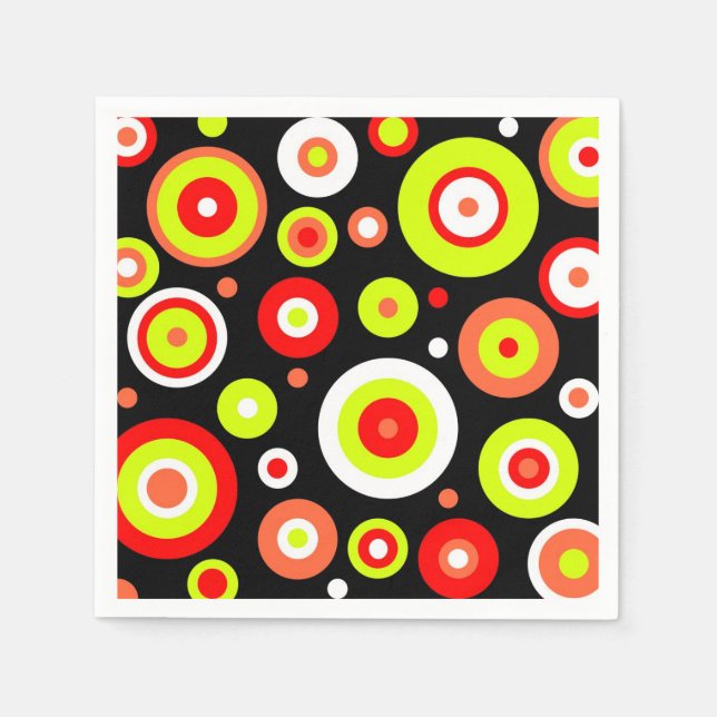 Retro design napkin (Front)