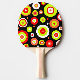 Retro design ping pong paddle