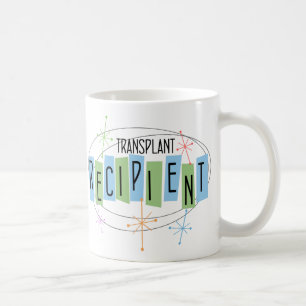 Retro design transplant recipient coffee mug