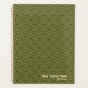 Retro Design Undated Planner and Calendar