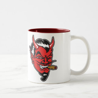Retro Devil Head Coffee Mug