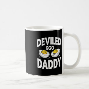 Retro Deviled Egg Daddy Funny Thanksgiving Fathers Coffee Mug
