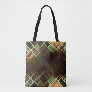 Retro Diagonal: Abstract Seamless Pattern. Tote Bag