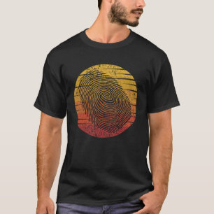 Retro Digital Forensics Science Forensic Scientist T-Shirt