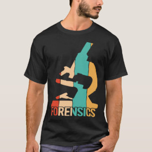 Retro Digital Forensics Science Forensic Scientist T-Shirt