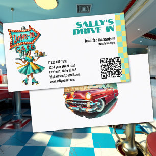 Retro Diner Business Card