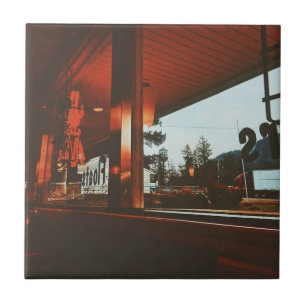  Retro Diner in the Pacific Northwest Ceramic Tile